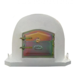 Forno a lenha Santarém artesanal, robusto e de alta qualidade, ideal para cozeduras tradicionais com sabor autêntico.