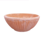 Bacia Canelada Imitação de Barro