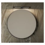 Espelho Circular c/ Moldura 1 cm