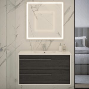 Móvel Tulip com Lavatório Carga Mineral