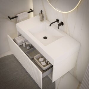 Móvel New Ripper com Lavatório Carga Mineral