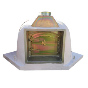 Forno a Lenha de Canto Évora – Tradição, Design e Porta em Ferro Zincado