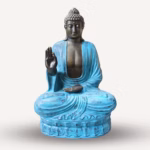 Estátua Buda Grande Turquesa para jardim