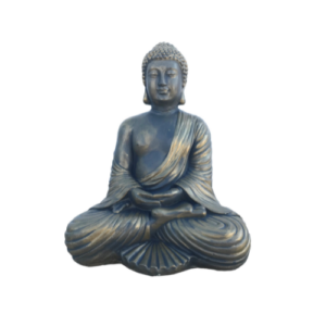 Buda pequeno em cimento