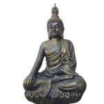 Buda gigante pintado ouro