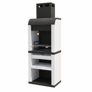 churrasqueira moderna Faro modular em cimento refratário