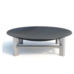 Fire Pit Alfa lareira de exterior em aço para jardim e terraço